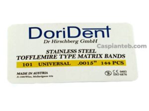 نوار ماتریس تافل مایر دوری دنت – Tofflemire Type Matrix Bands Dori Dent