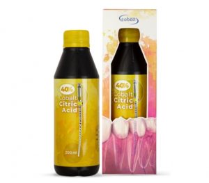 محلول اسید سیتریک 40% کبالت200ml