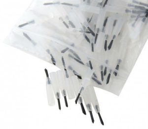برس مویی اسید اچ 25عددی Applicator Brush Tips